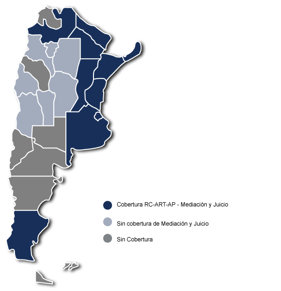 corresponsalías en el país